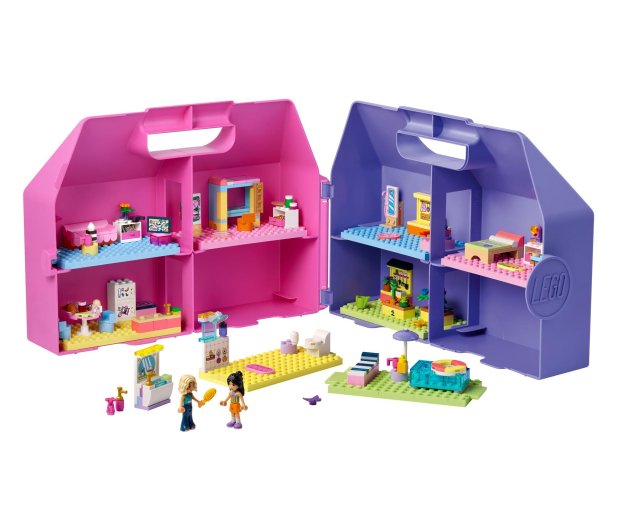 LEGO FRIENDS 42697 Kreatywna walizka z domkiem dla lalek - 1529777 - zdjęcie 3